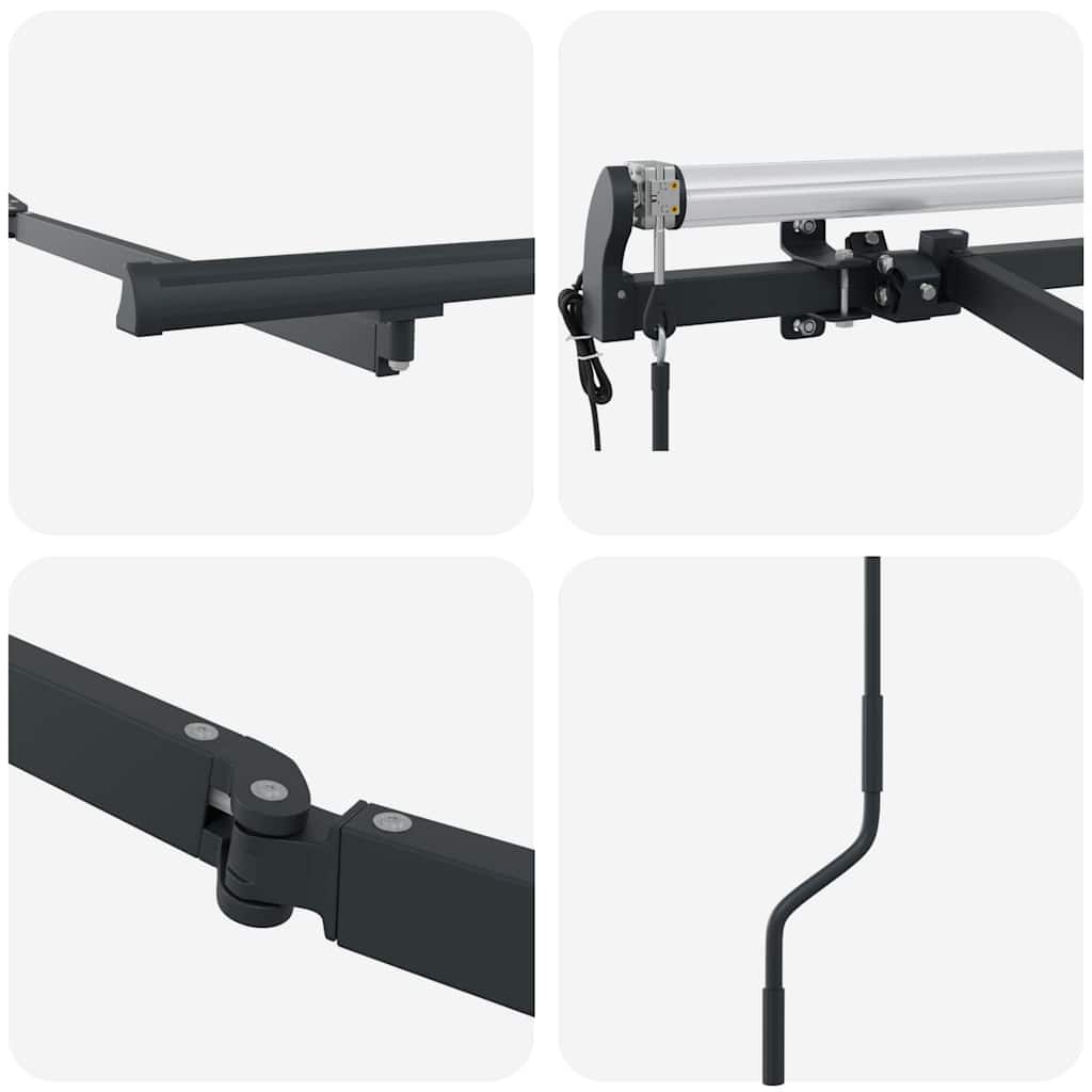 Markiseramme Antracit 3 x 2 m Metal