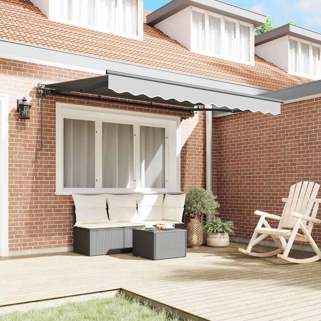 Markiseramme Antracit 3,5 x 2 m Metal