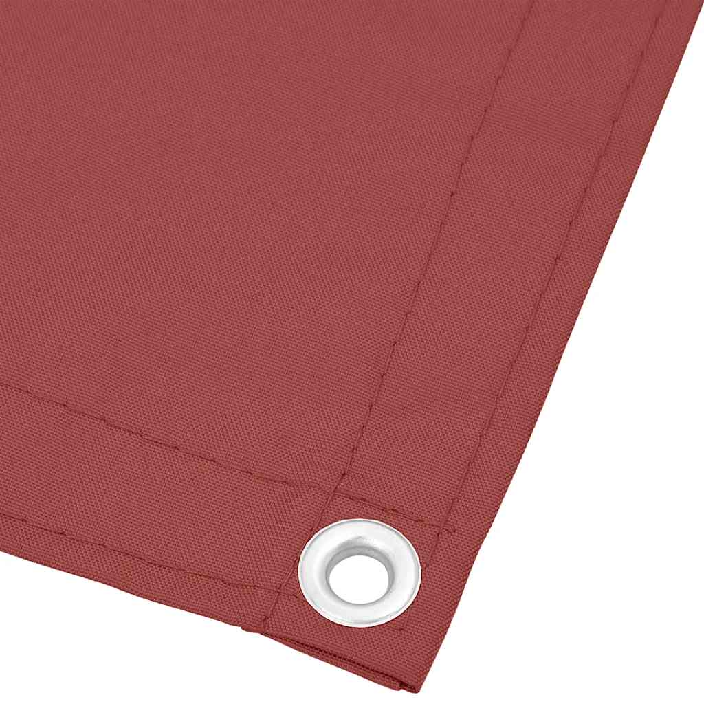 altanafskærmning 75x1000 cm 100 % polyester terrakottafarvet