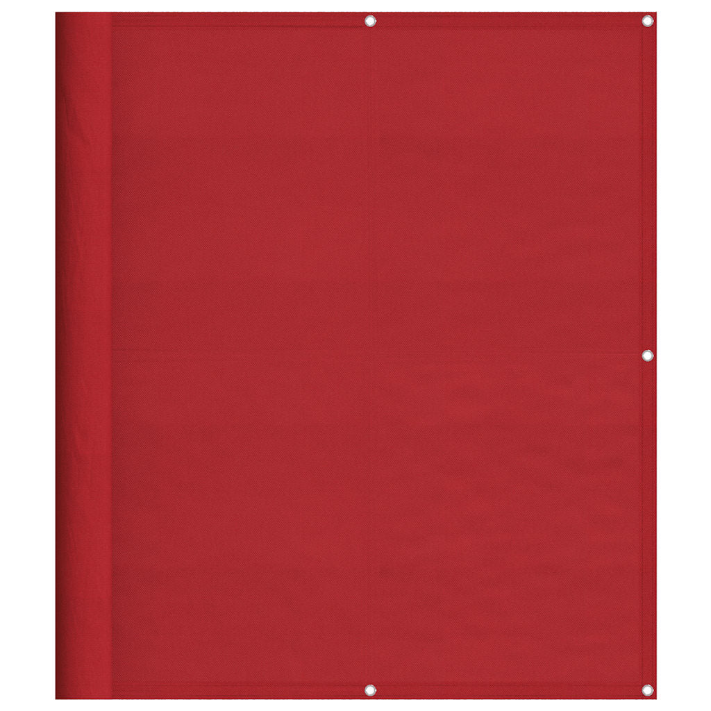altanafskærmning 120x1000 cm 100 % polyester rød