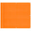 altanafskærmning 90x1000 cm 100 % polyester orange