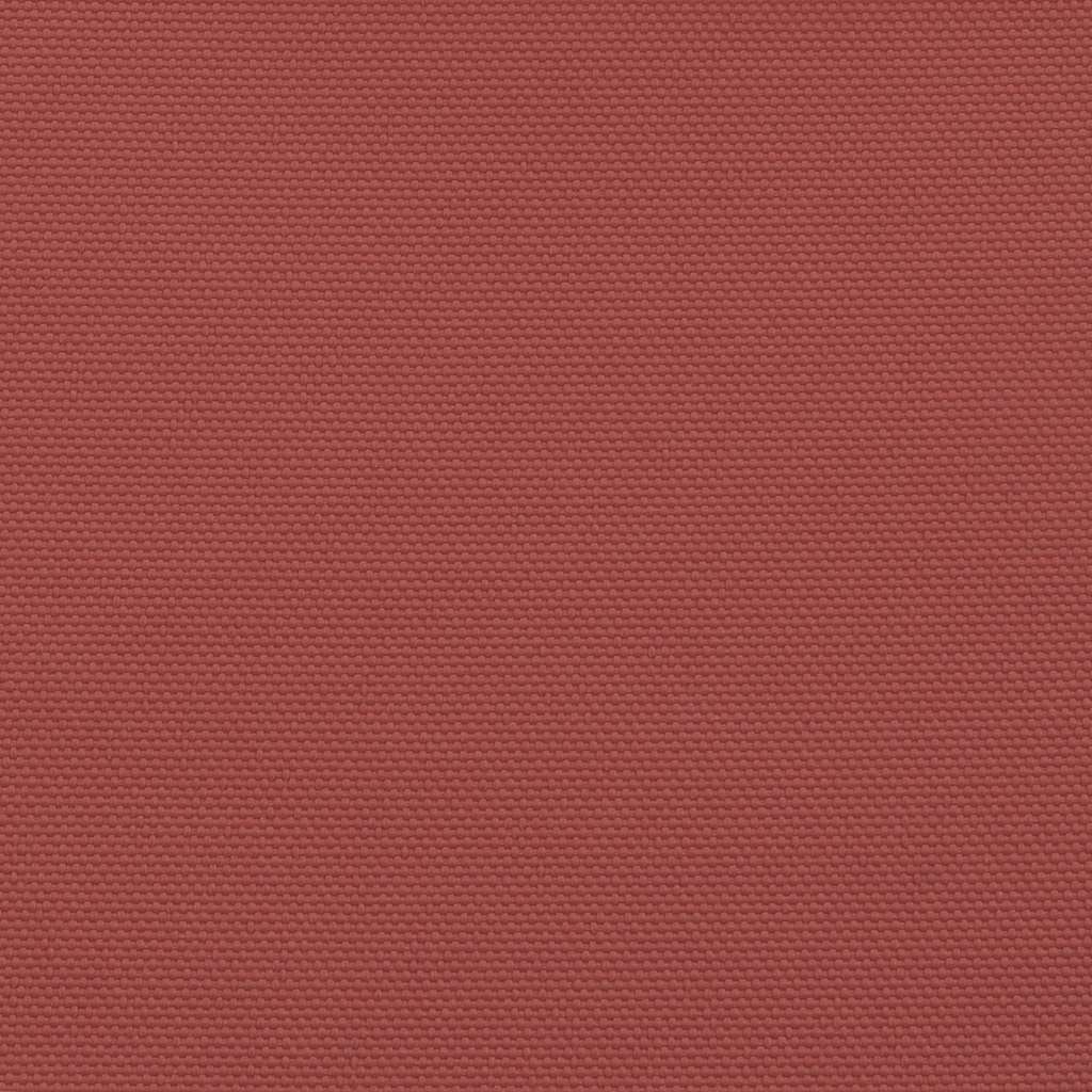 solsejl 7x5x5 m 100 % polyesterstof terrakottafarvet