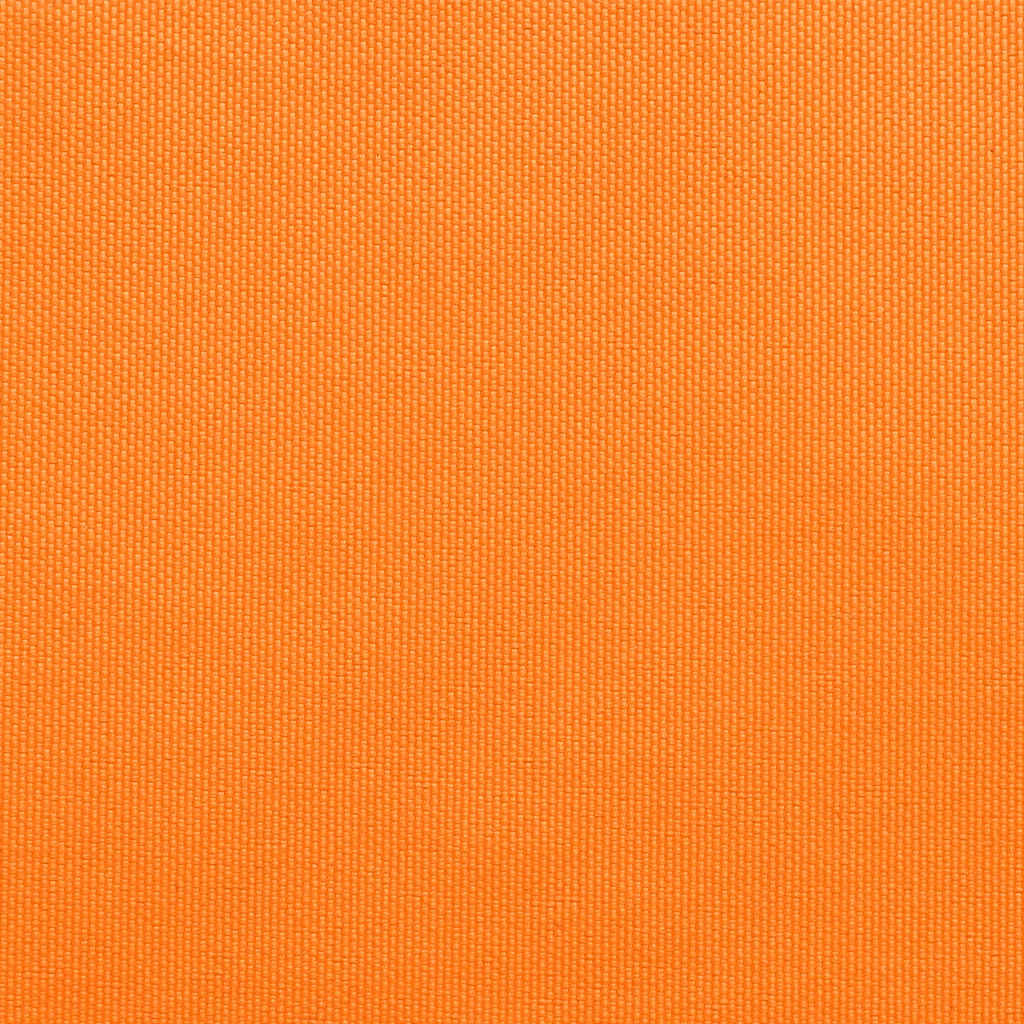 solsejl 7x5x5 m 100 % polyesterstof orange