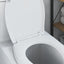 Toilet sæde Hvid 47 x 37 x 4 cm Duroplast