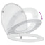Toilet sæde Hvid 47 x 37 x 4 cm Duroplast
