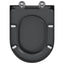 Toilet sæde Antracit 49 x 36 x 4 cm Duroplast