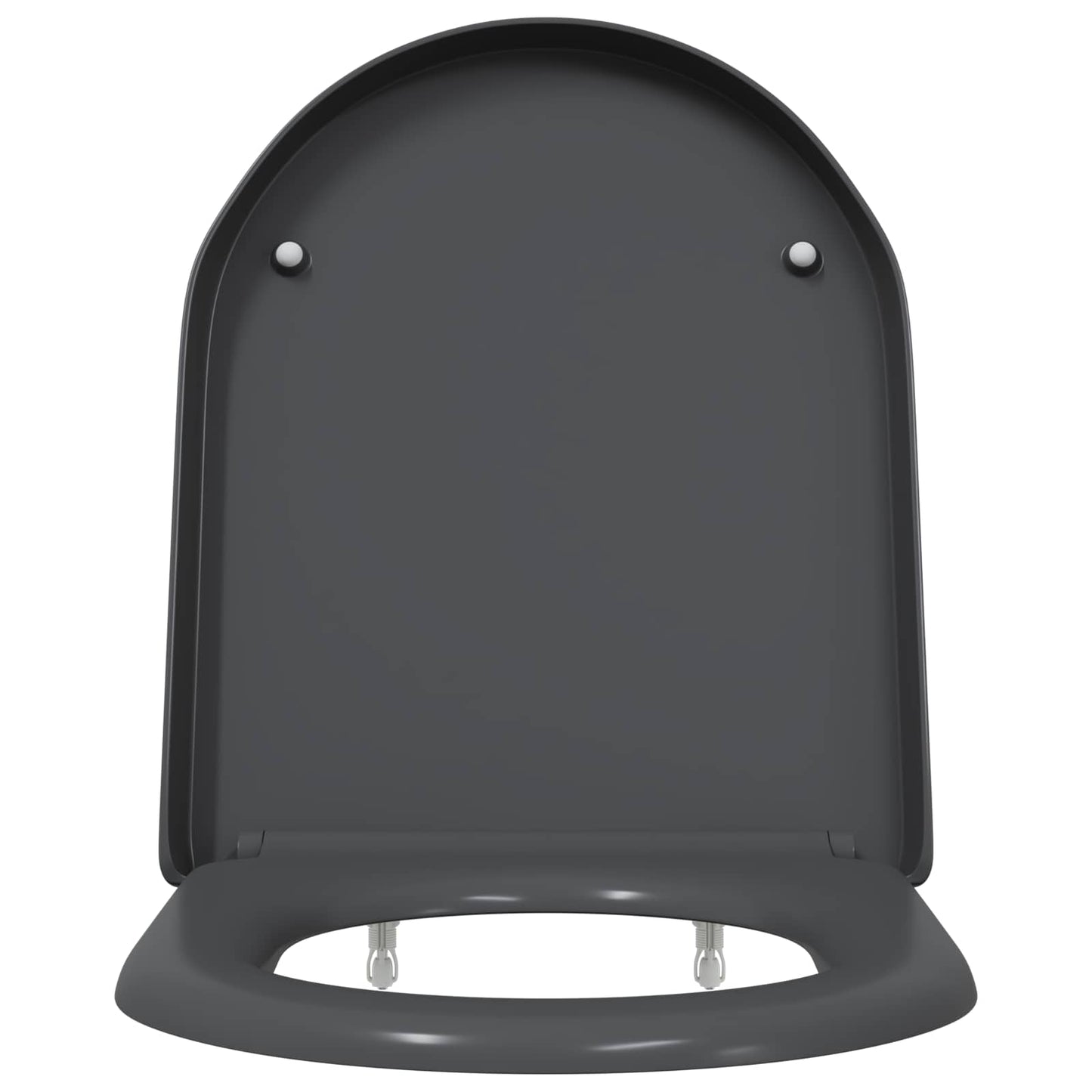 Toilet sæde Antracit 49 x 36 x 4 cm Duroplast