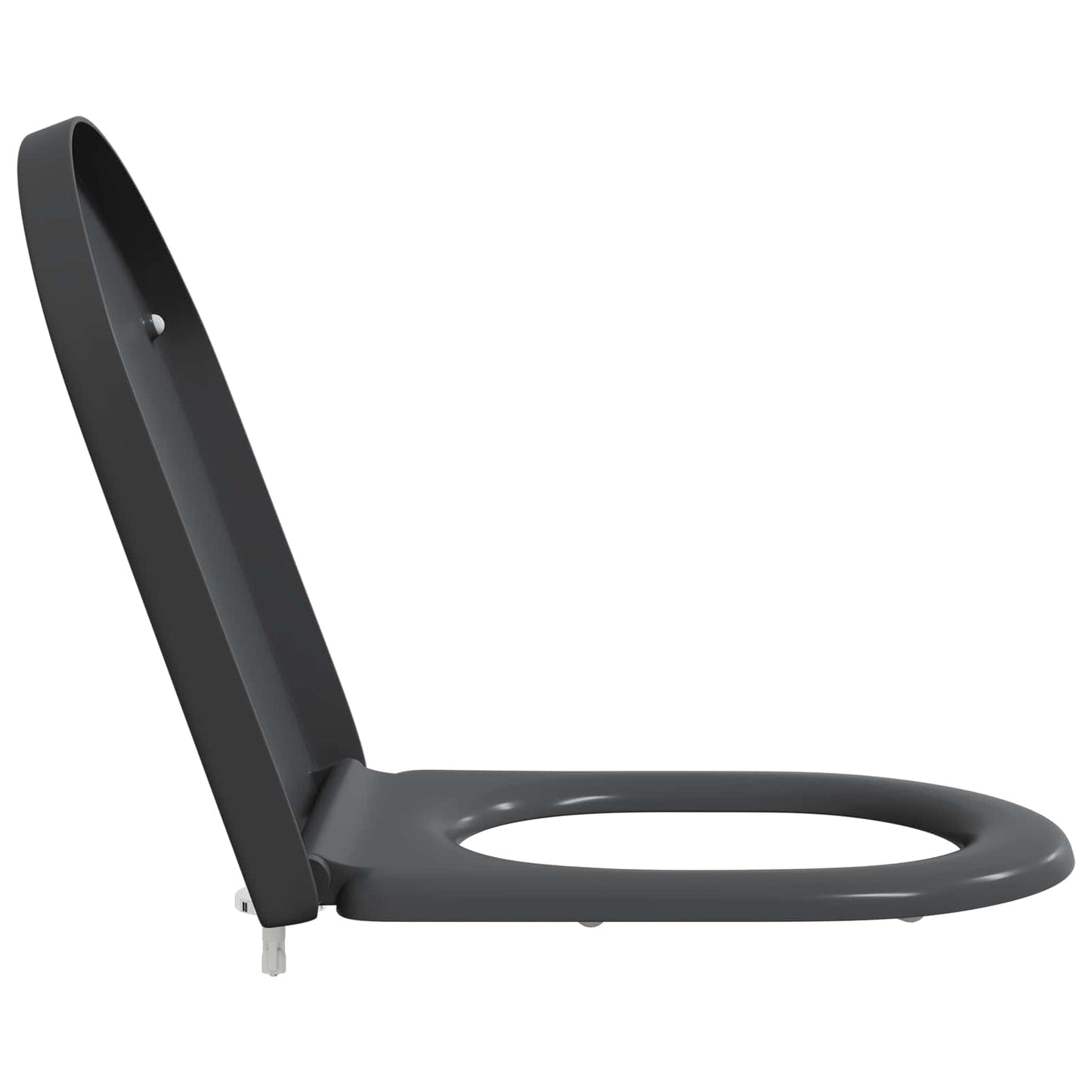 Toilet sæde Antracit 49 x 36 x 4 cm Duroplast