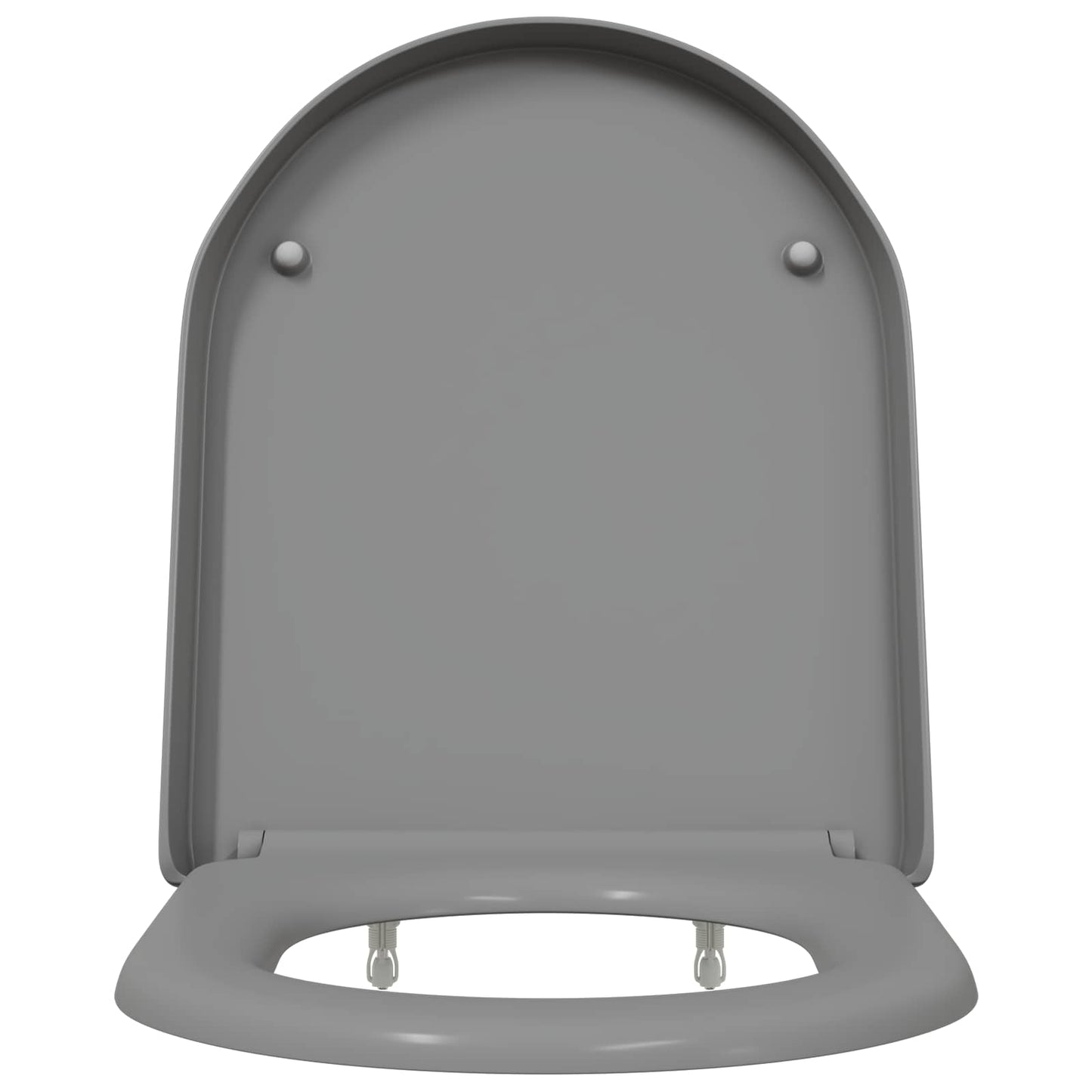Toilet sæde Grå 49 x 36 x 4 cm Duroplast