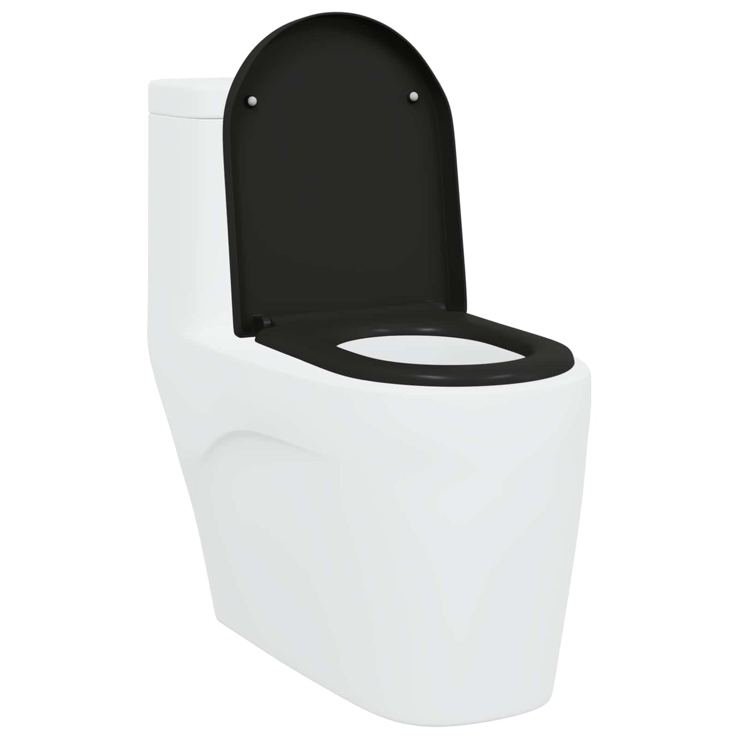 Toilet sæde Sort 49 x 36 x 4 cm Duroplast