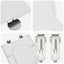 Toilet sæde Hvid 49 x 36 x 4 cm Duroplast