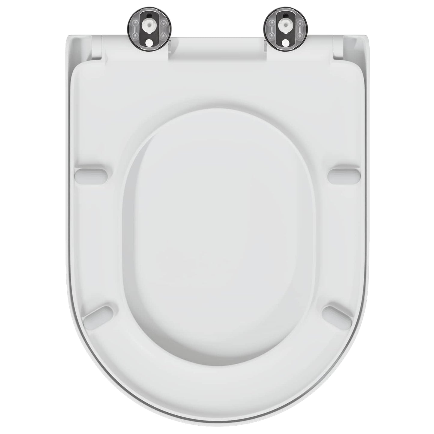 Toilet sæde Hvid 49 x 36 x 4 cm Duroplast