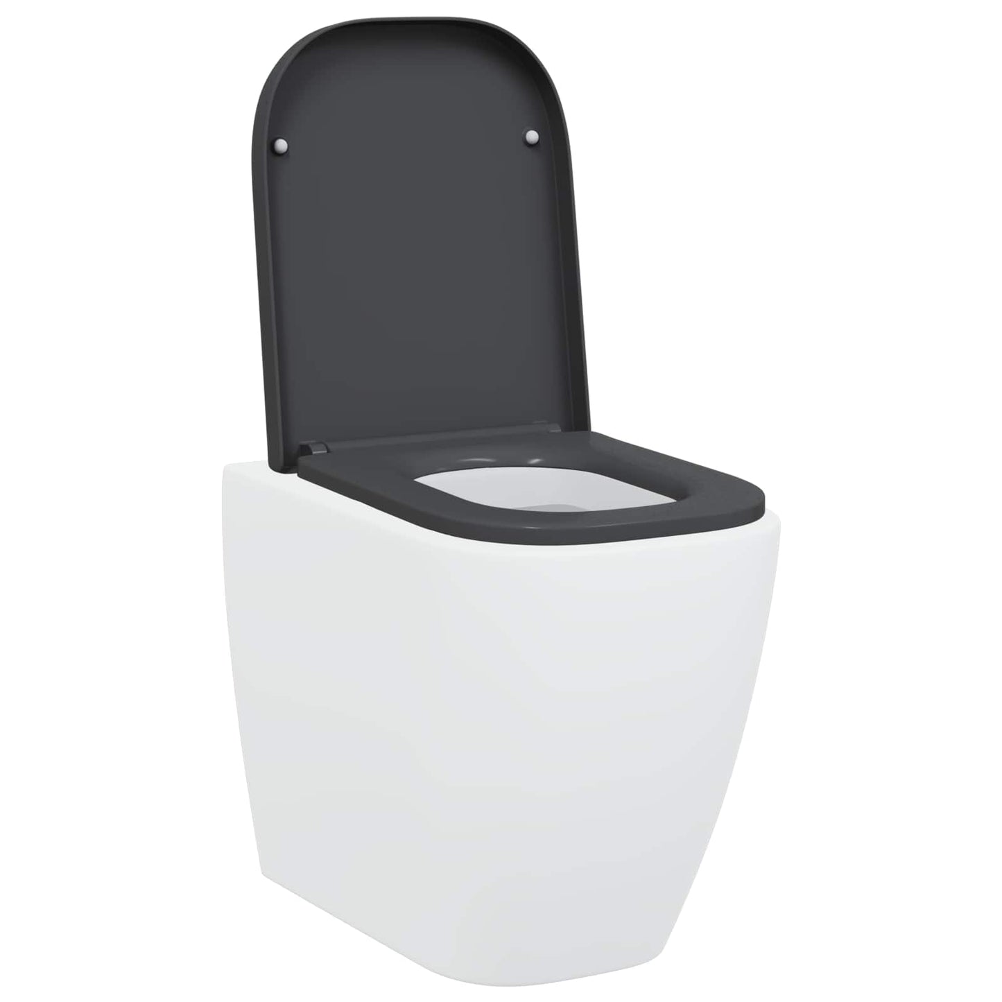 Toilet sæde Antracit 47,5 x 35 x 3,6 cm Duroplast