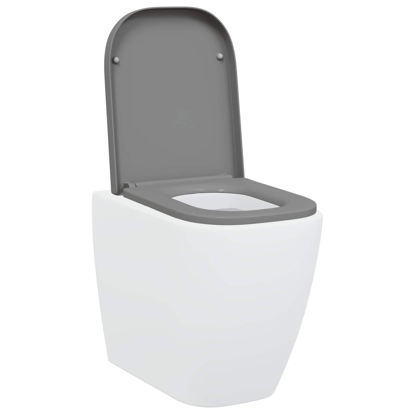 Toilet sæde Grå 47,5 x 35 x 3,6 cm Duroplast