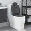 Toilet sæde Antracit 45,5 x 37,5 x 3,8 cm Duroplast