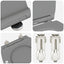 Toilet sæde Grå 45,5 x 37,5 x 3,8 cm Duroplast