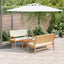 Havesofa Sæt 3 pcs Brun 120 x 65,5 x 79 cm Massivt Akacietræ