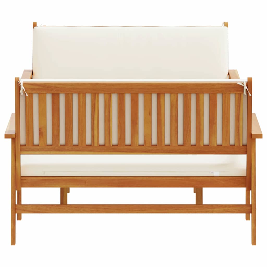 Havesofa Sæt 3 pcs Brun 120 x 65,5 x 79 cm Massivt Akacietræ