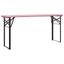 Øl Bordben 2 pcs Sort 39 x 3 x 75 cm Pulverlakeret stål