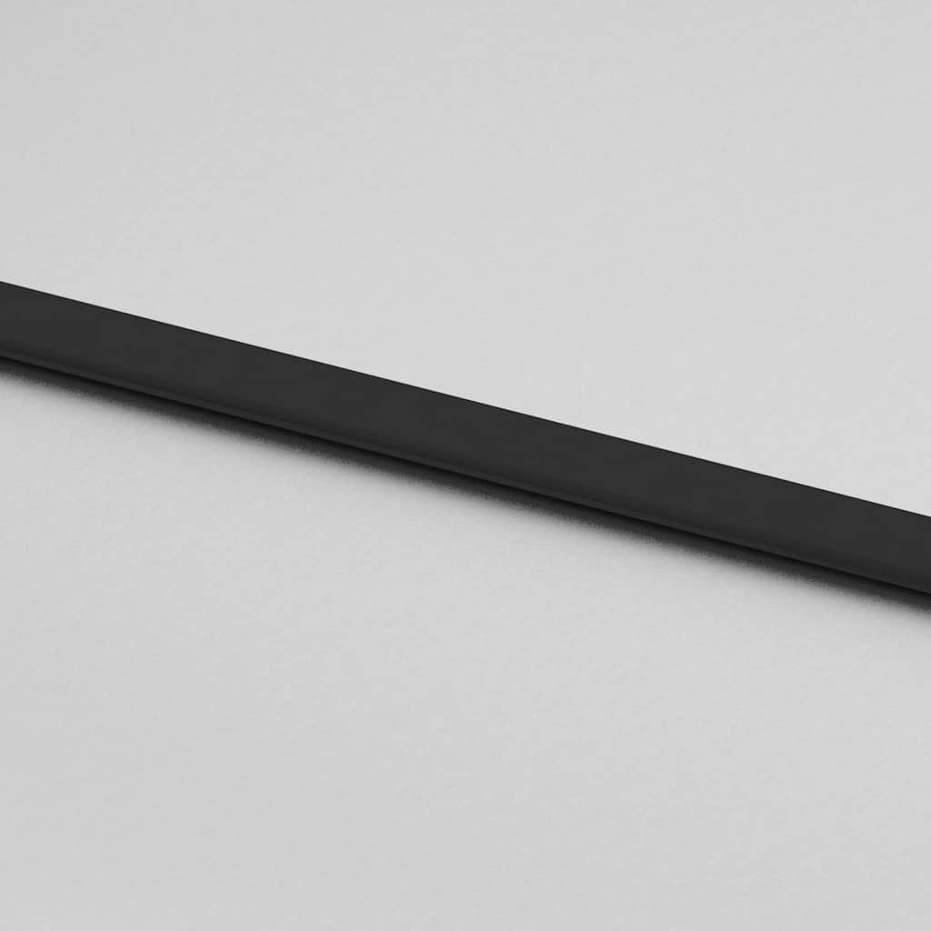 skydedør med hardwaresæt 102,5x205 cm sikkerhedsglas aluminium