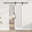 Skydedør ORKDAL Hvid og sort 61 x 198,5 cm