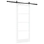 Skydedør ORKDAL Hvid og sort 83 x 202 cm