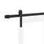 Skydedør ORKDAL Hvid og sort 83 x 211 cm
