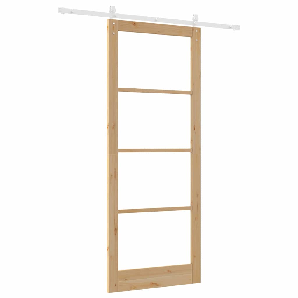 Skydedør ORKDAL Naturfarvet 93 x 232 cm