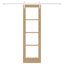 Skydedør ORKDAL Naturfarvet 61 x 198,5 cm