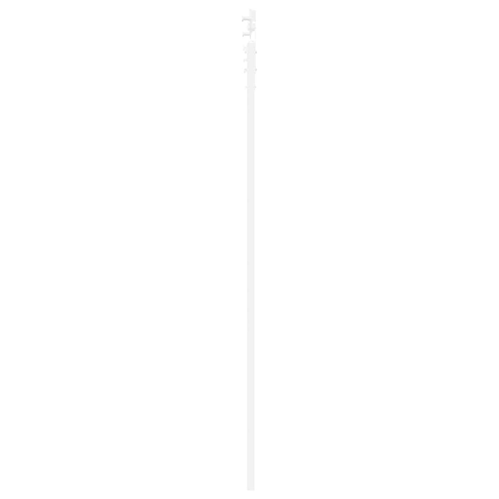 Skydedør ORKDAL Hvid 93 x 211 cm Massivt fyrretræ og glas
