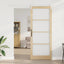 Skydedør ORKDAL Naturfarvet 93 x 232 cm