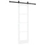 Skydedør ORKDAL Hvid 61 x 198,5 cm Massivt fyrretræ og glas