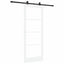 Skydedør ORKDAL Hvid og sort 83 x 211 cm