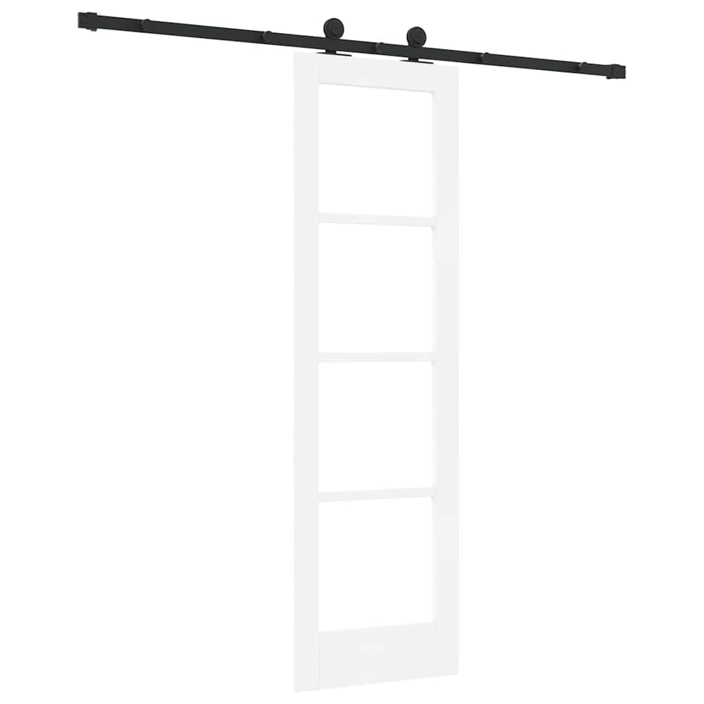 Skydedør ORKDAL Hvid og sort 61 x 198,5 cm