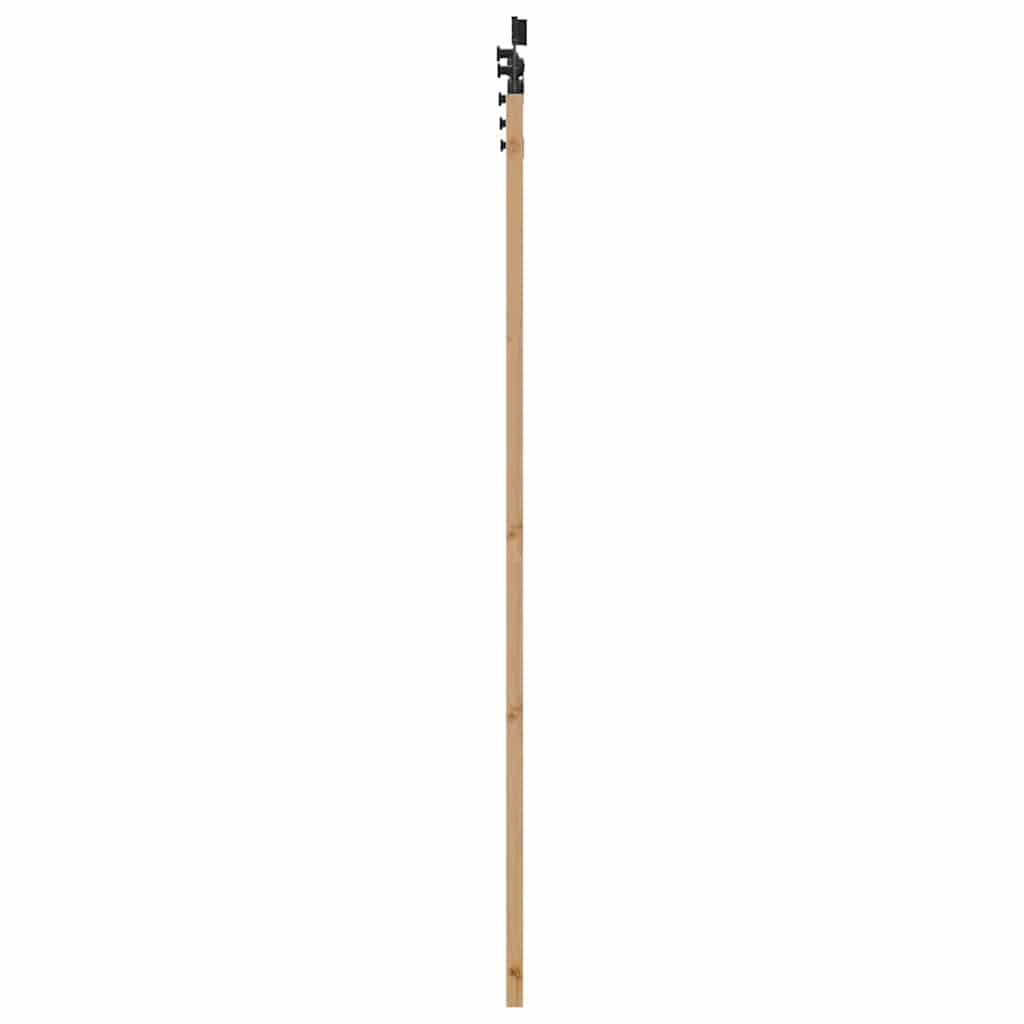 Skydedør ORKDAL Naturlig og sort 73,5 x 198,5 cm