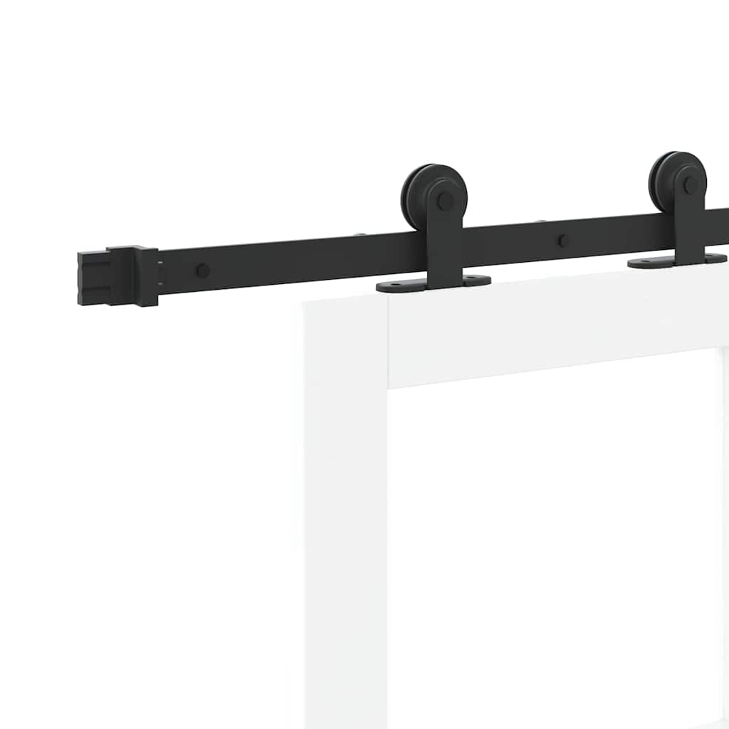 Skydedør ORKDAL Hvid og sort 83 x 202 cm