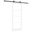 Skydedør ORKDAL Hvid og sort 83 x 202 cm