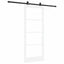Skydedør ORKDAL Hvid og sort 83 x 202 cm
