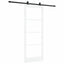 Skydedør ORKDAL Hvid og sort 83 x 211 cm