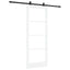 Skydedør ORKDAL Hvid og sort 83 x 211 cm