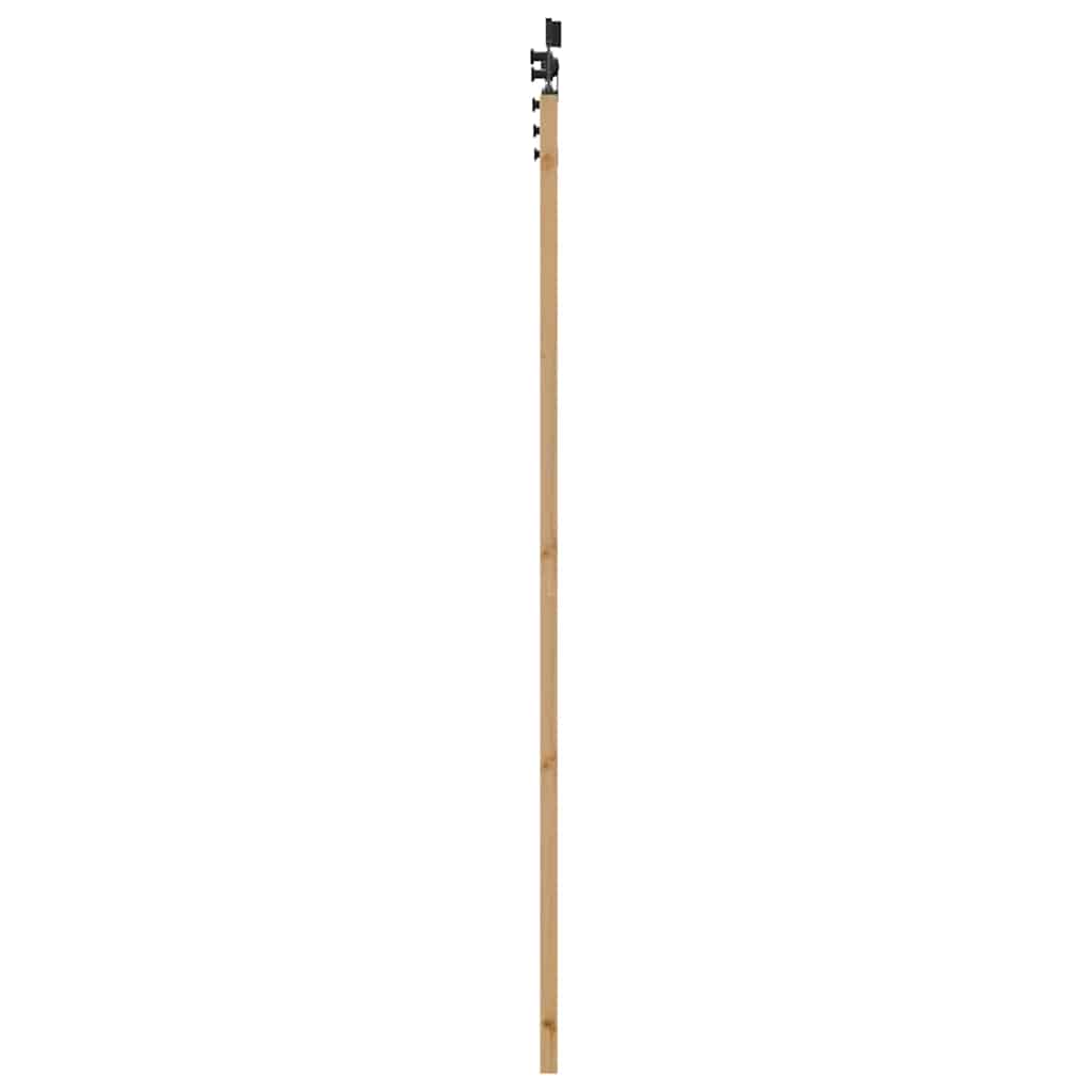 Skydedør ORKDAL Naturlig og sort 93 x 211 cm