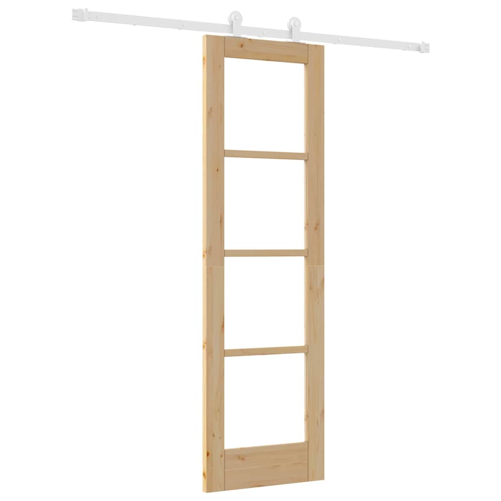 Skydedør ORKDAL Naturfarvet 61 x 198,5 cm