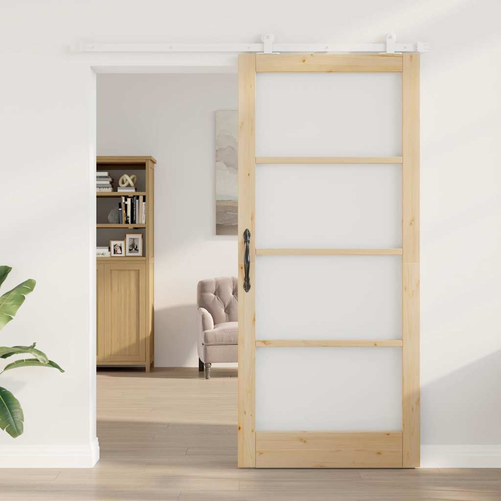 Skydedør ORKDAL Naturfarvet 93 x 211 cm