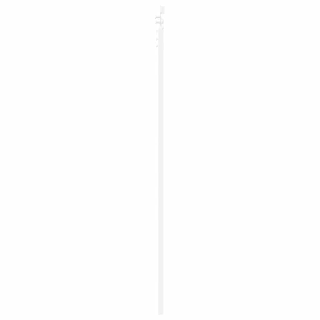Skydedør ORKDAL Hvid 61 x 198,5 cm Massivt fyrretræ og glas