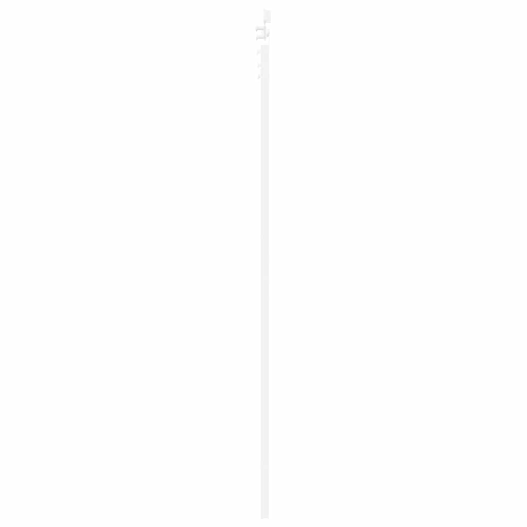 Skydedør ORKDAL Hvid 83 x 202 cm Massivt fyrretræ og glas