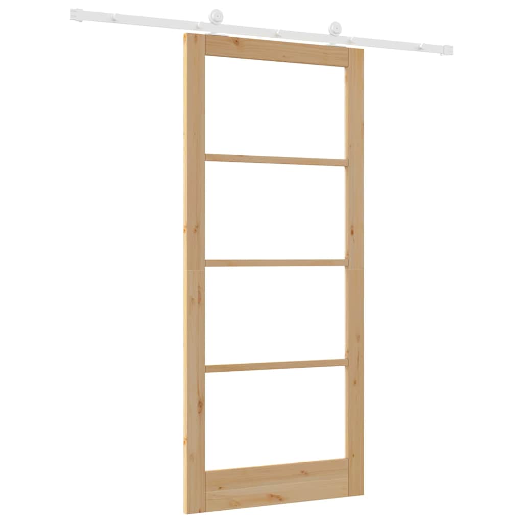Skydedør ORKDAL Naturfarvet 93 x 211 cm