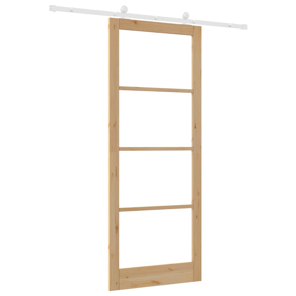 Skydedør ORKDAL Naturfarvet 93 x 232 cm