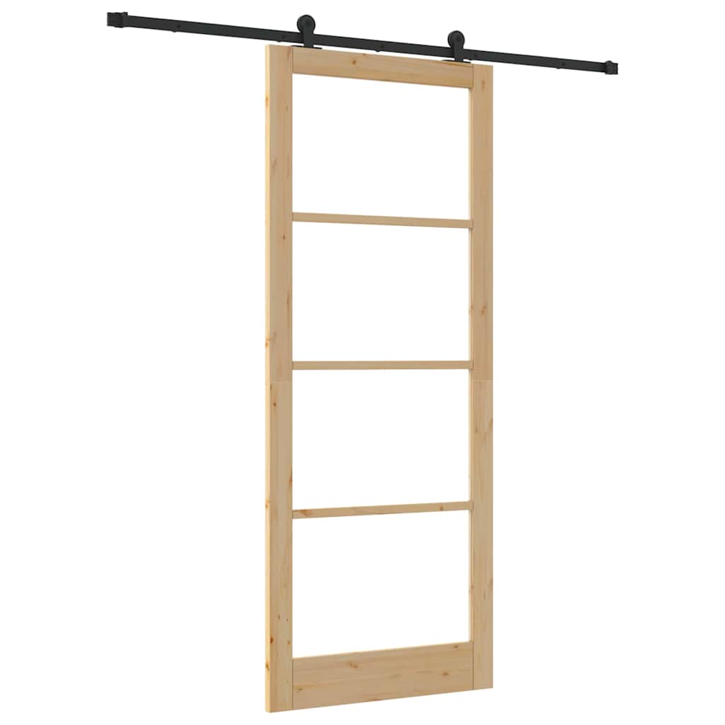 Skydedør ORKDAL Naturfarvet 93 x 232 cm