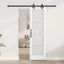 Skydedør ORKDAL Hvid og sort 61 x 198,5 cm