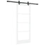Skydedør ORKDAL Hvid og sort 83 x 202 cm